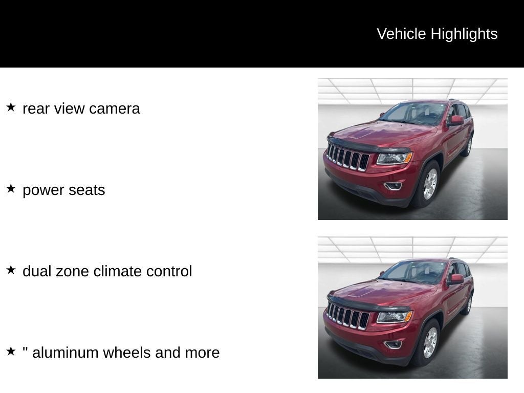 2014 Jeep Grand Cherokee Laredo