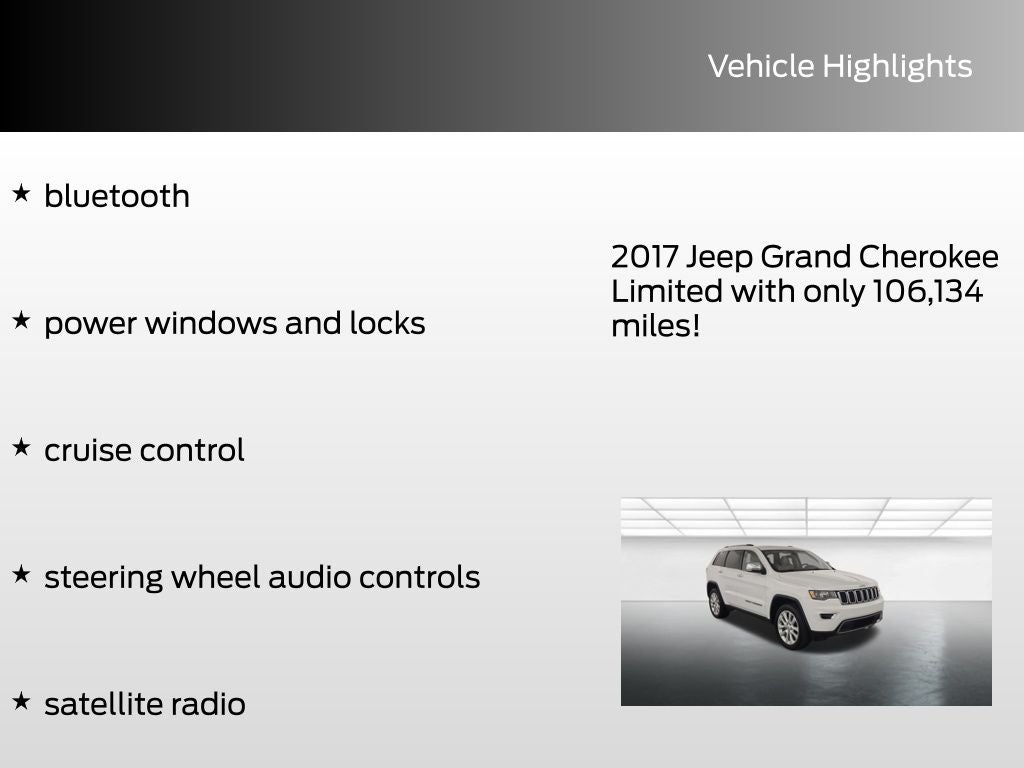 2017 Jeep Grand Cherokee Limited