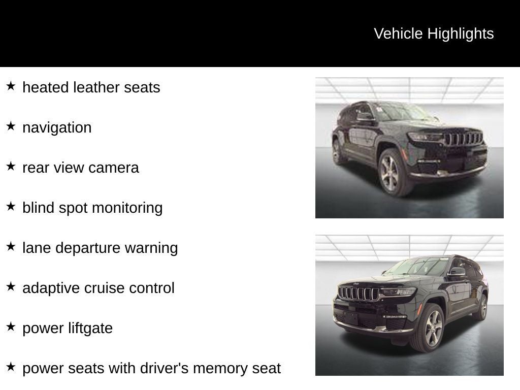2023 Jeep Grand Cherokee L Limited