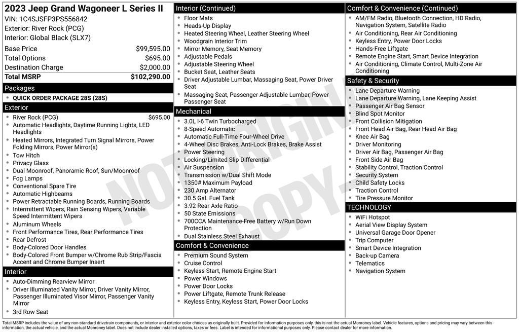 2023 Jeep Grand Wagoneer L Series II