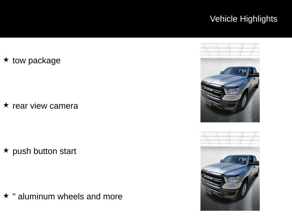 2019 RAM 1500 Tradesman