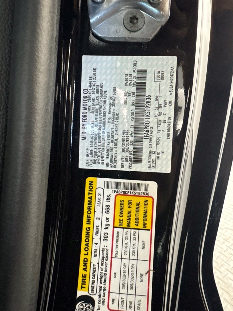2019 Ford Mustang GT Premium