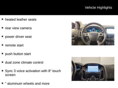 2017 Ford Focus Electric Base