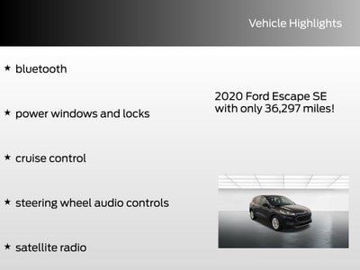 2020 Ford Escape SE