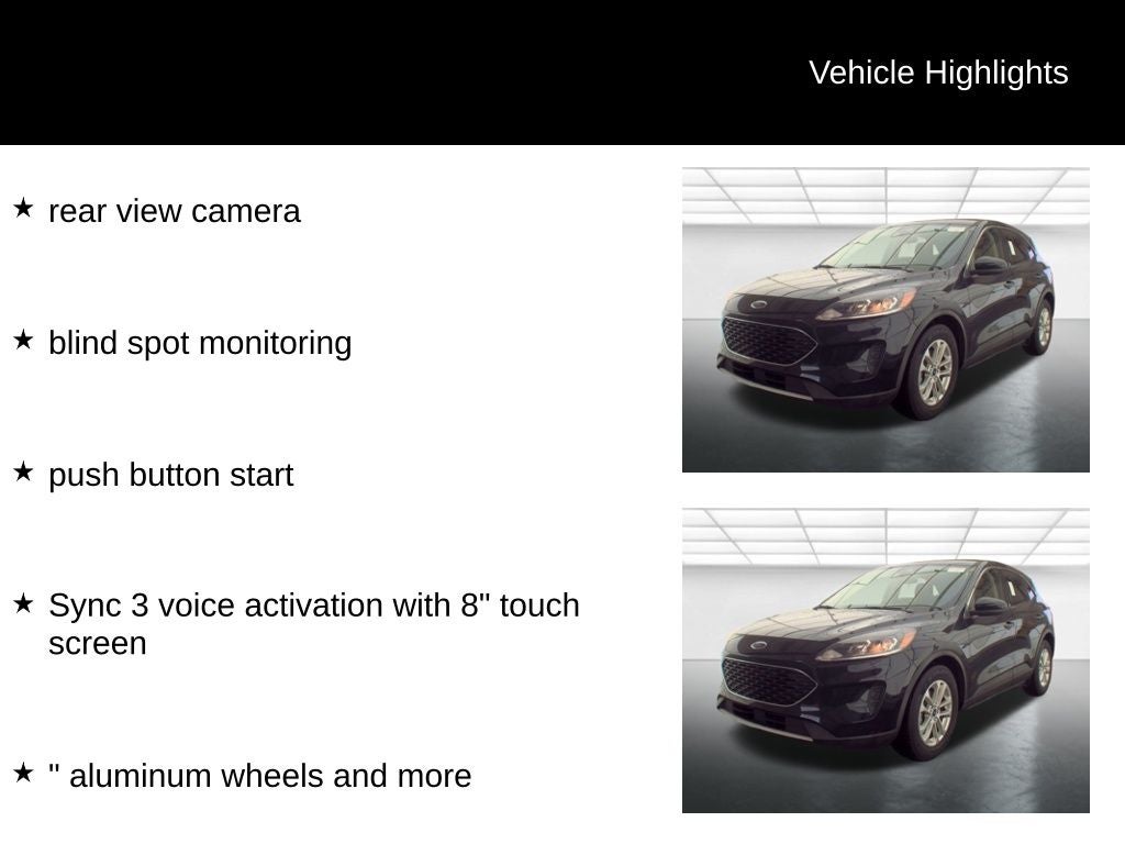 2021 Ford Escape SE