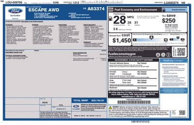 2020 Ford Escape SE