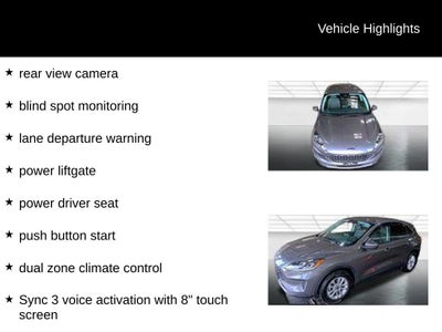 2021 Ford Escape SE