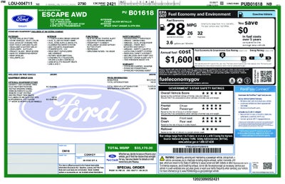 2023 Ford Escape Active