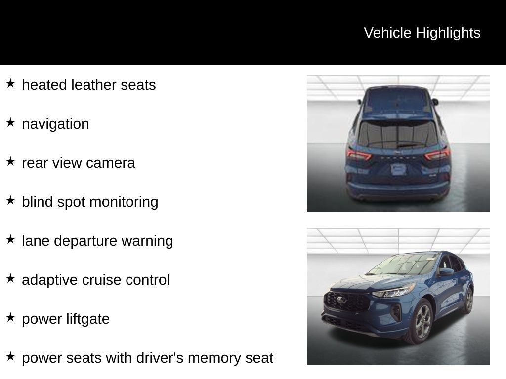 2023 Ford Escape ST-Line Select
