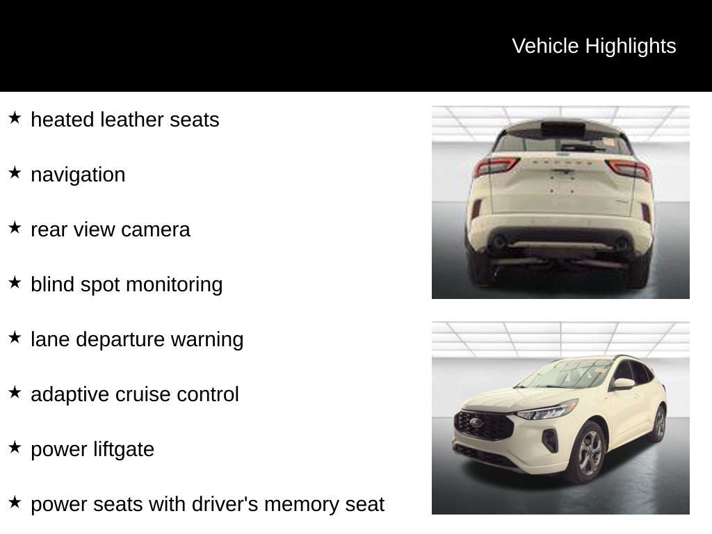 2023 Ford Escape ST-Line Select