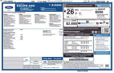 2025 Ford Escape ST-Line Select