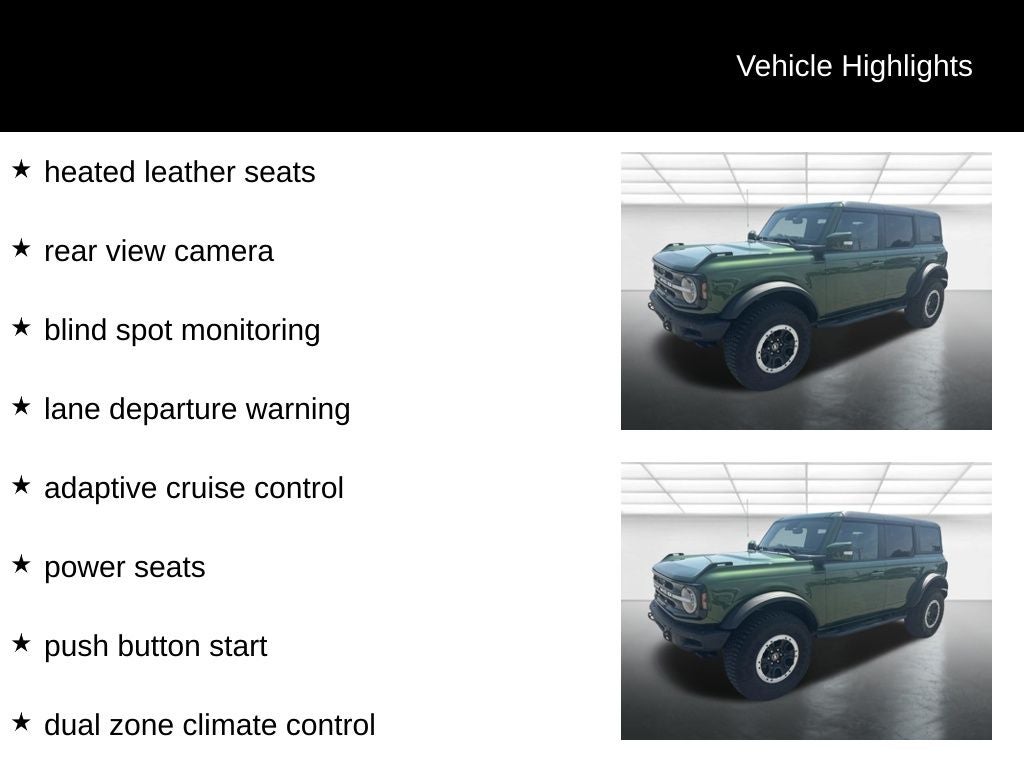 2024 Ford Bronco Outer Banks