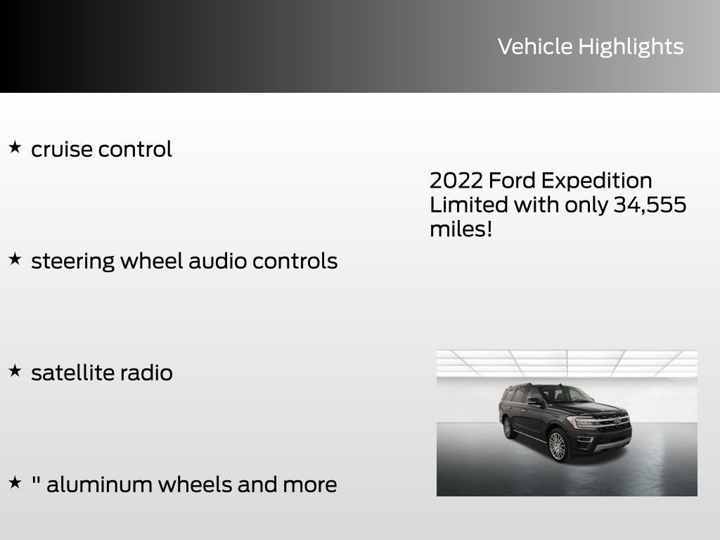2022 Ford Expedition Limited