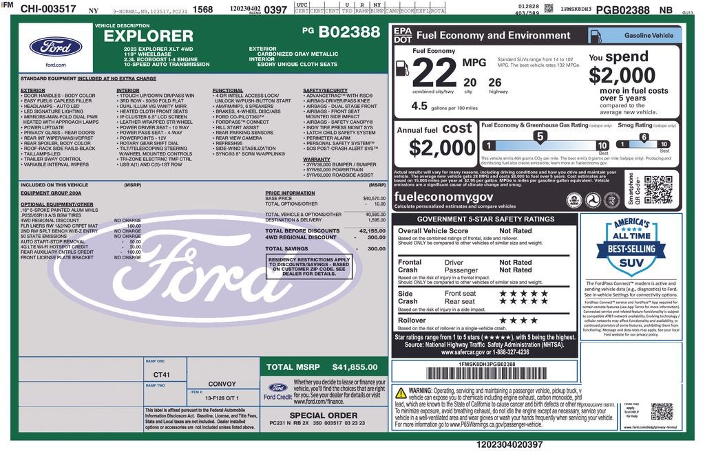 2023 Ford Explorer XLT