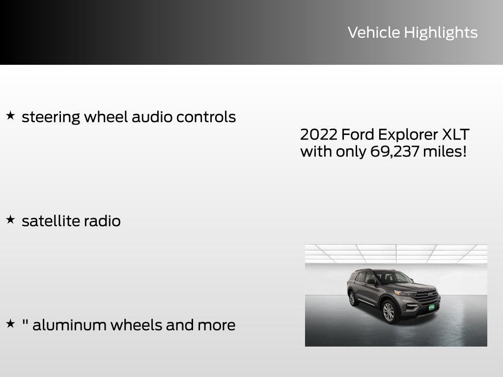 2022 Ford Explorer XLT