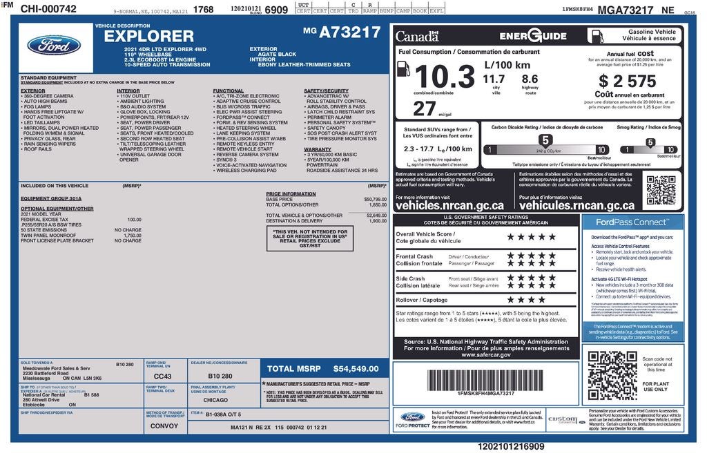 2021 Ford Explorer Limited