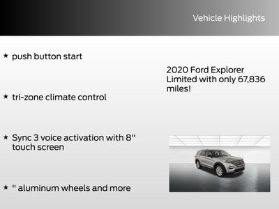 2020 Ford Explorer Limited