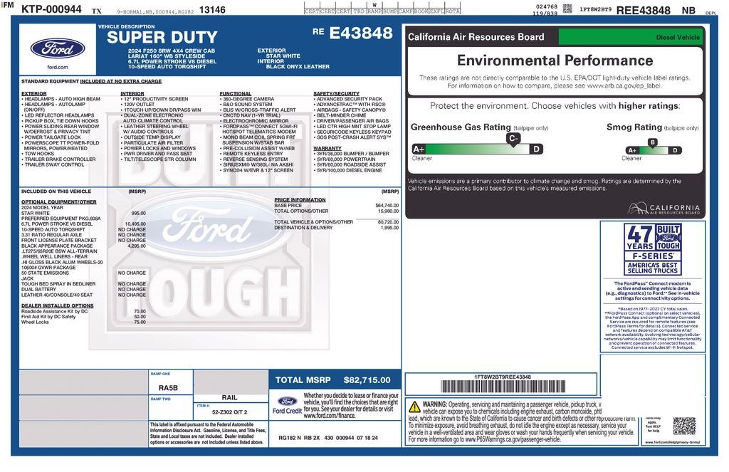 2024 Ford F-250SD Lariat