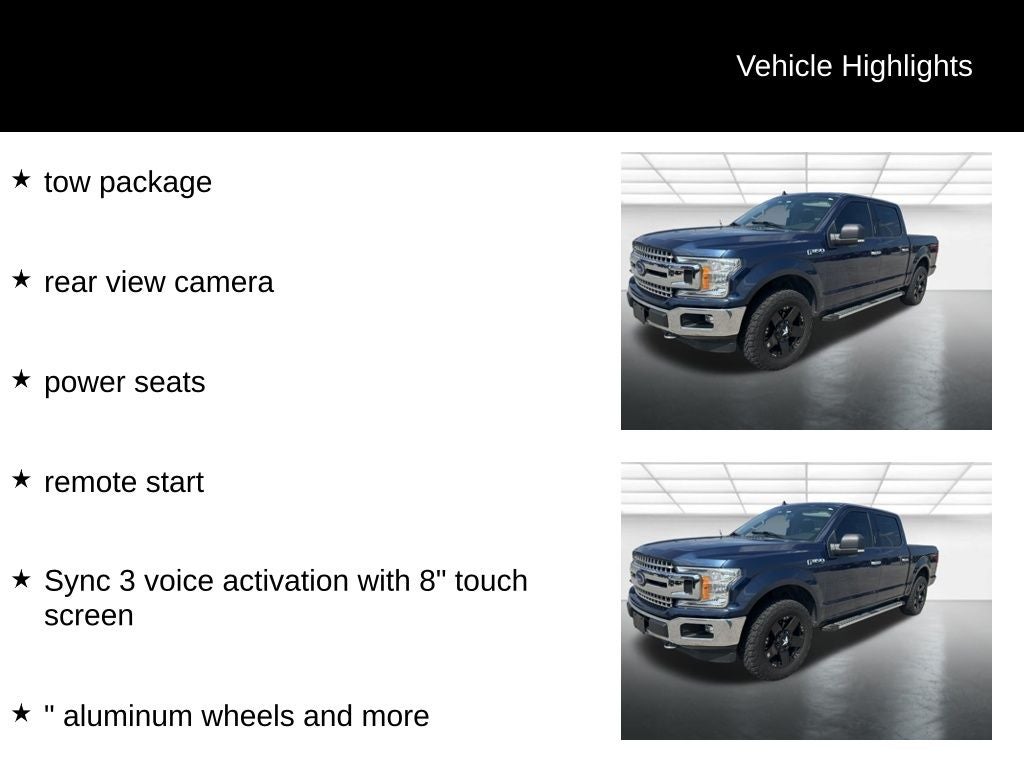 2019 Ford F-150 XLT