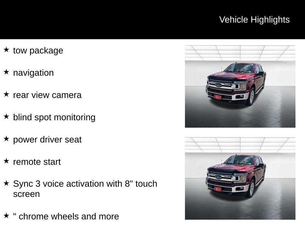 2018 Ford F-150 XLT