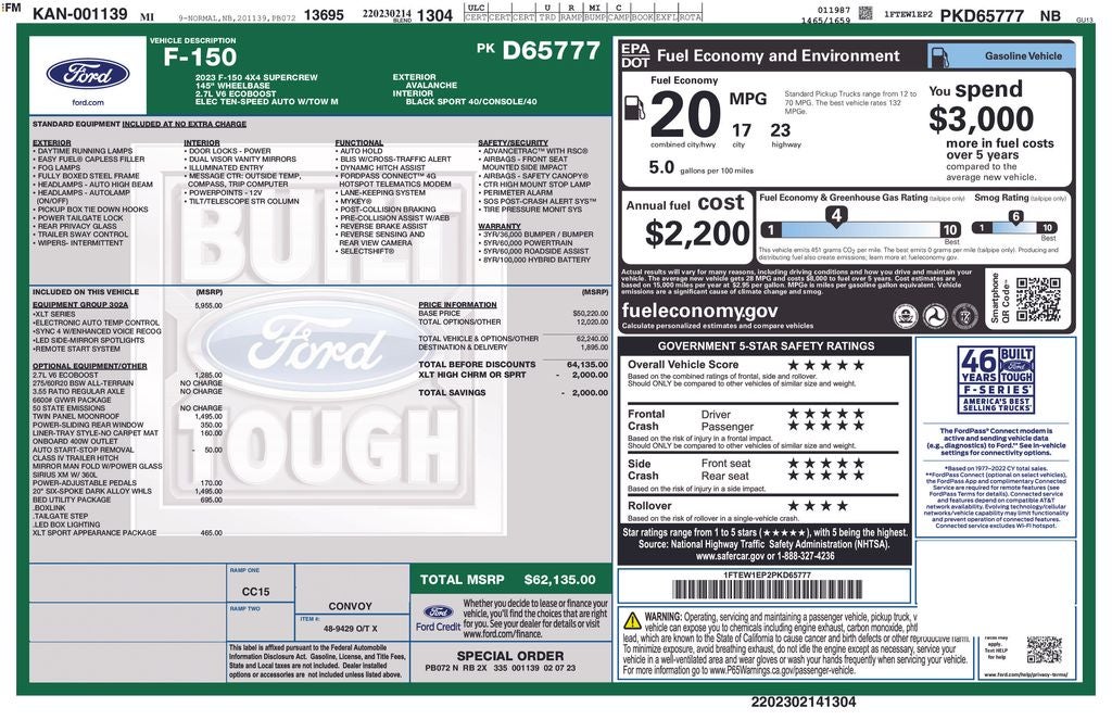 2023 Ford F-150 XLT