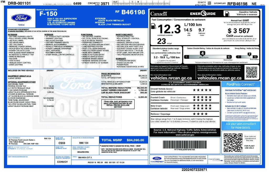 2024 Ford F-150 Lariat