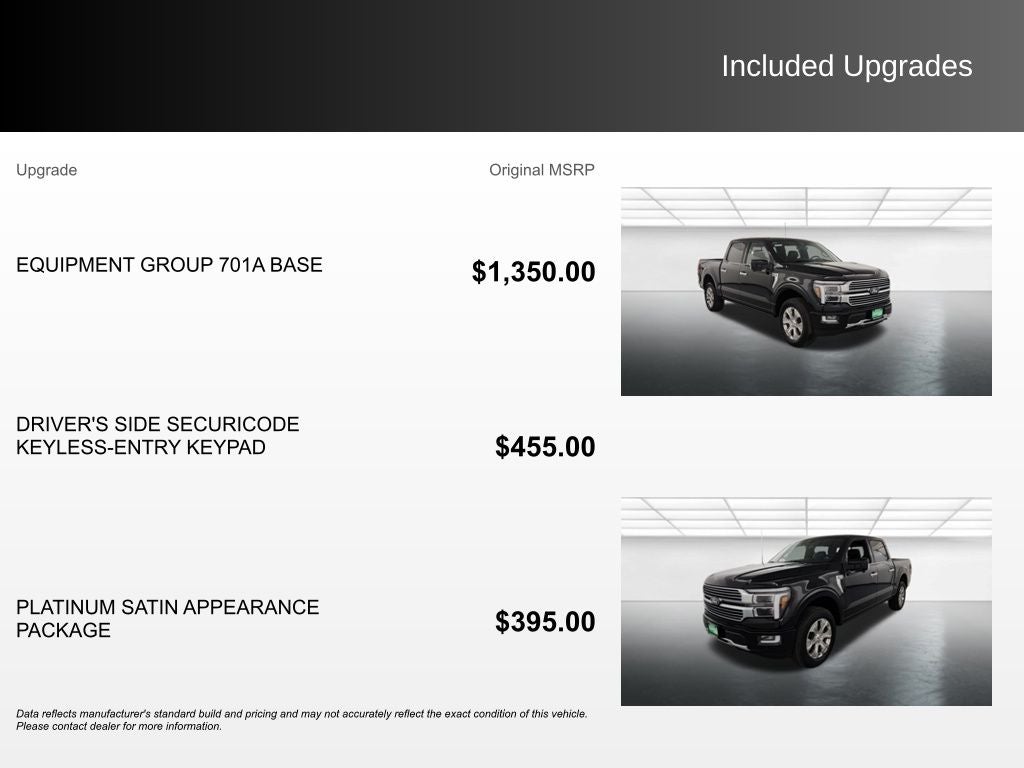 2026 Ford F-150 Platinum