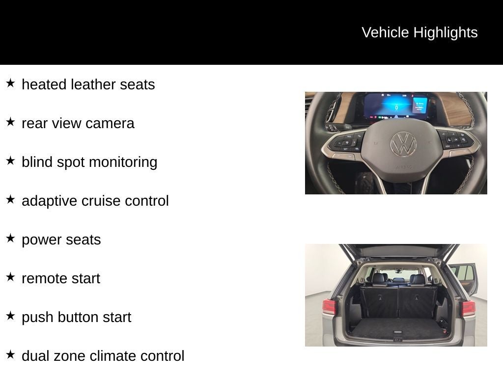 2024 Volkswagen Atlas 2.0T SE w/Technology