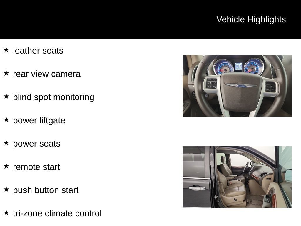 2014 Chrysler Town & Country Touring-L