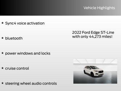 2022 Ford Edge ST Line