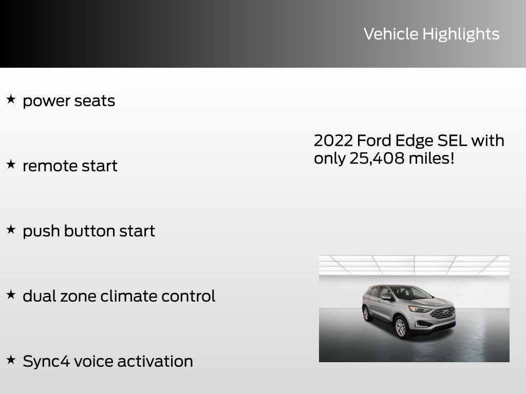 2022 Ford Edge SEL