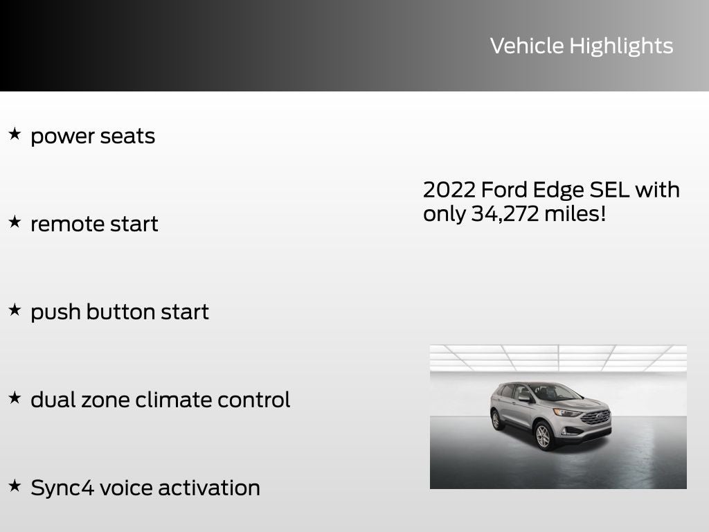 2022 Ford Edge SEL