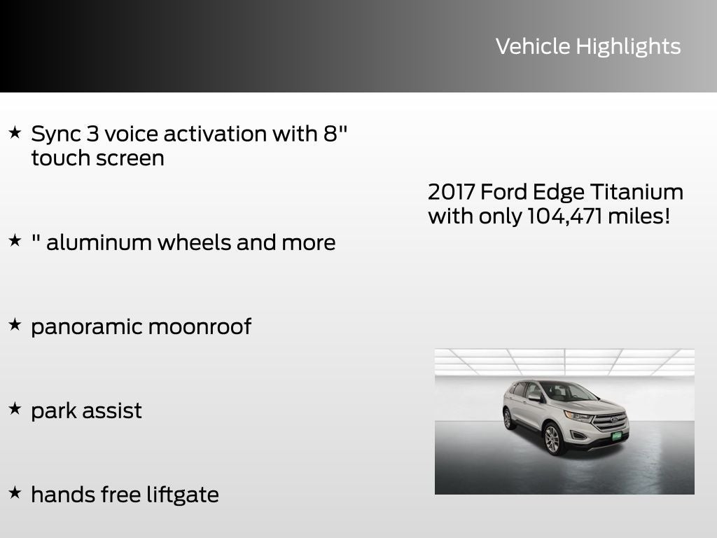 2017 Ford Edge Titanium