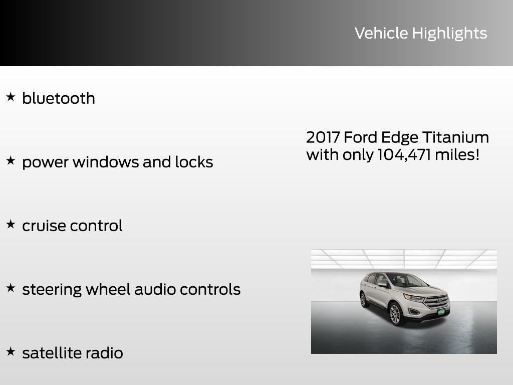 2017 Ford Edge Titanium