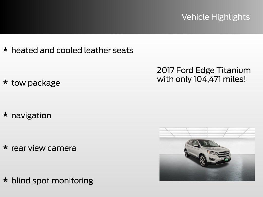 2017 Ford Edge Titanium