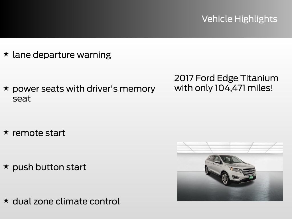 2017 Ford Edge Titanium
