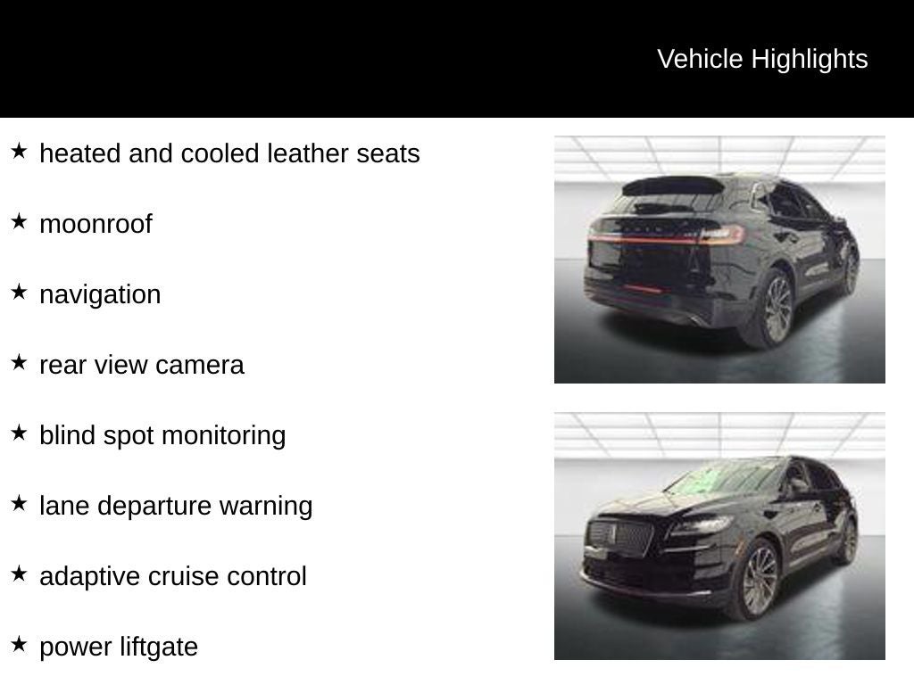2023 Lincoln Nautilus Reserve