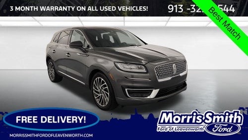 2019 Lincoln Nautilus Reserve