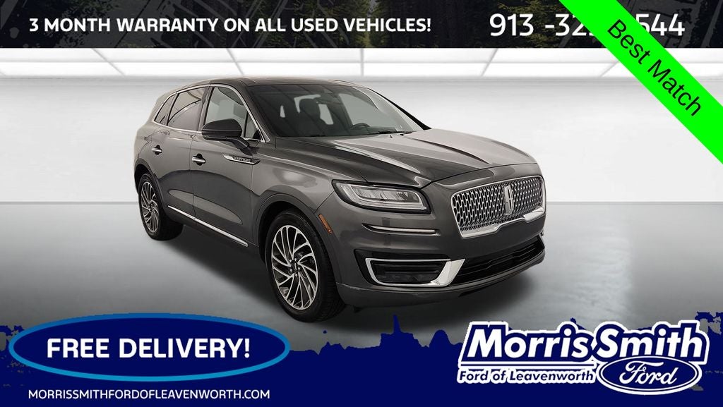 2019 Lincoln Nautilus Reserve