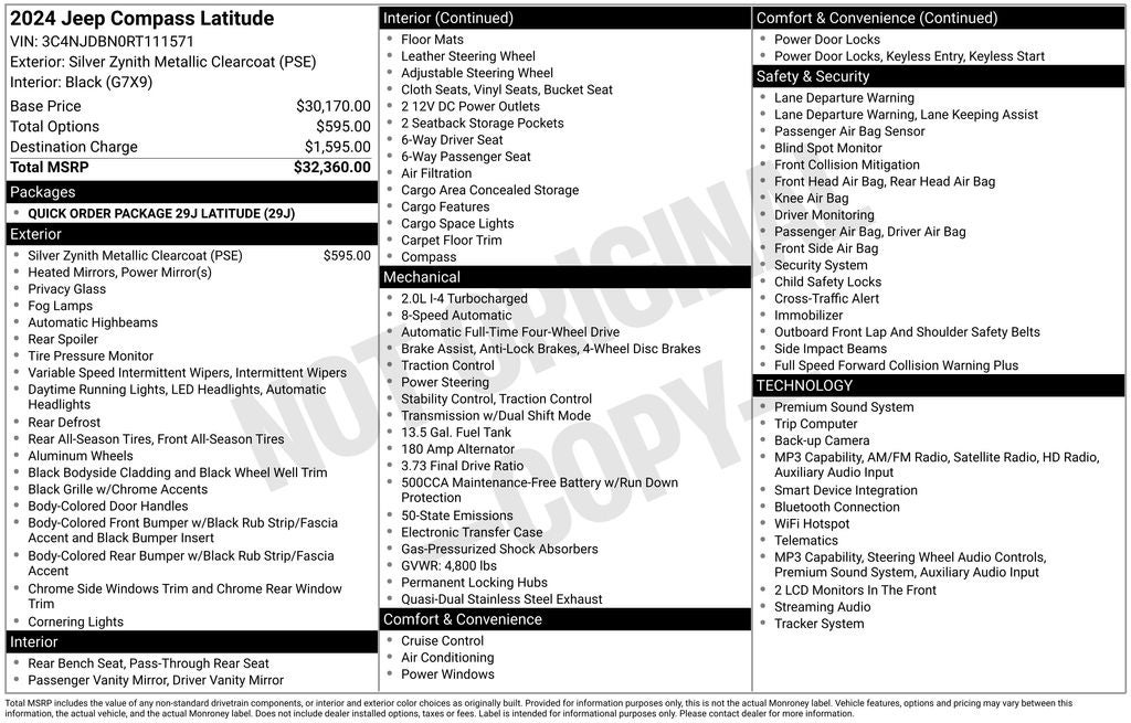 2024 Jeep Compass Latitude