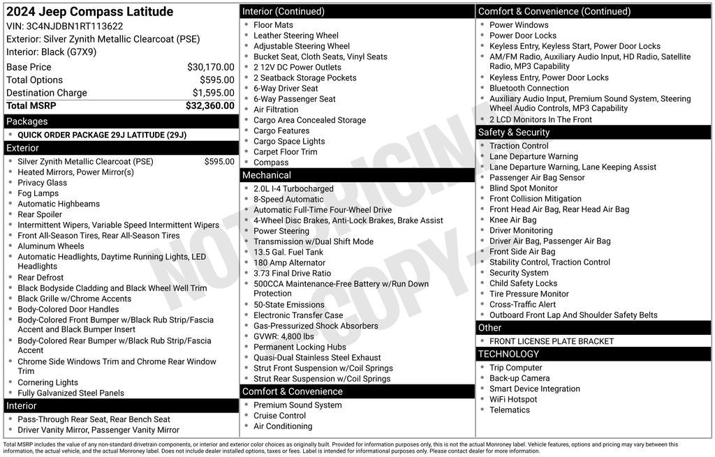 2024 Jeep Compass Latitude