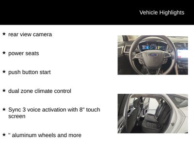 2017 Ford Fusion SE