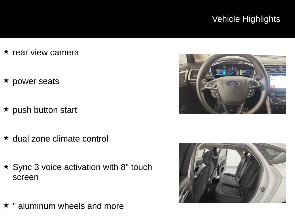 2017 Ford Fusion SE
