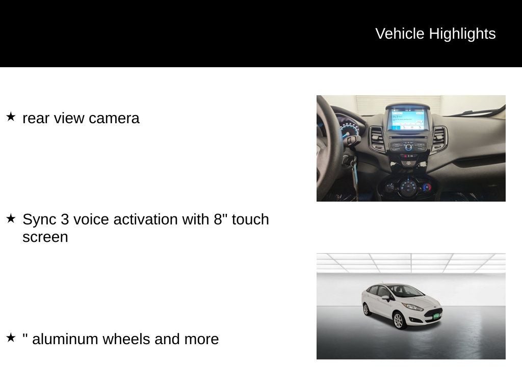 2019 Ford Fiesta SE