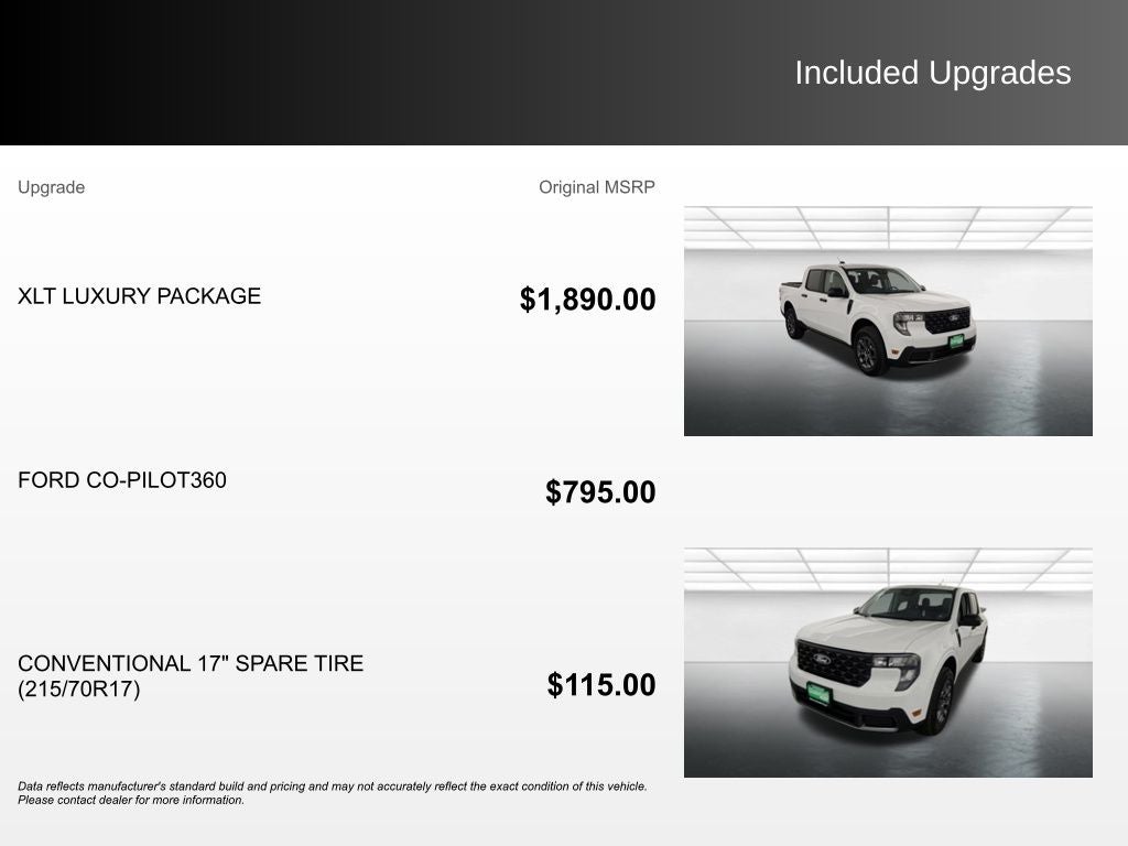 2026 Ford Maverick XLT