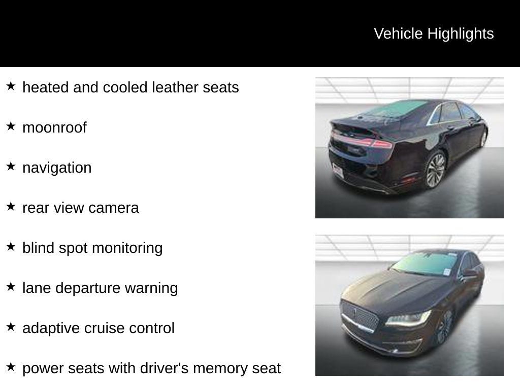 2020 Lincoln MKZ Reserve