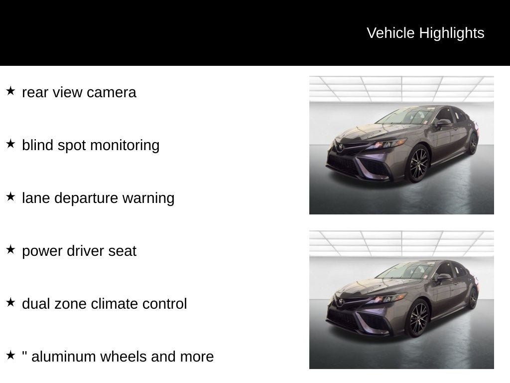 2024 Toyota Camry SE