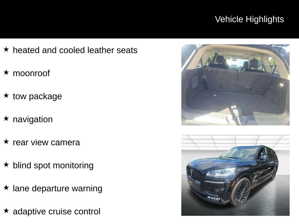 2022 Lincoln Aviator Reserve Premium