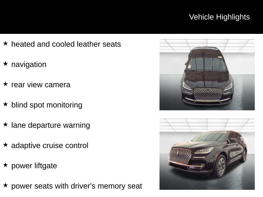 2023 Lincoln Corsair Standard