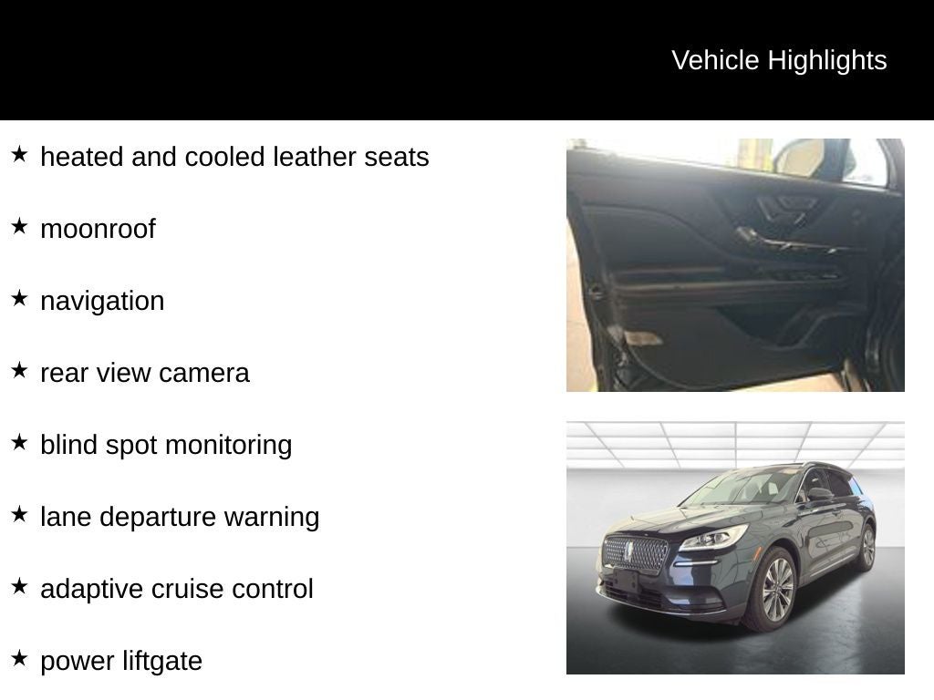 2021 Lincoln Corsair Reserve